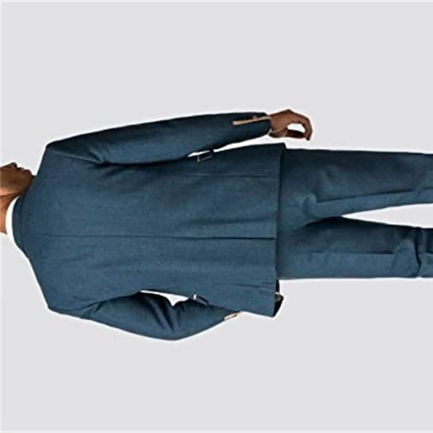 

Customized Tweed 3 Piece Men's Business Suit Set Formal Wedding Groom Dress Blazer Suits with Jacket Pants Vest for Gentlemen