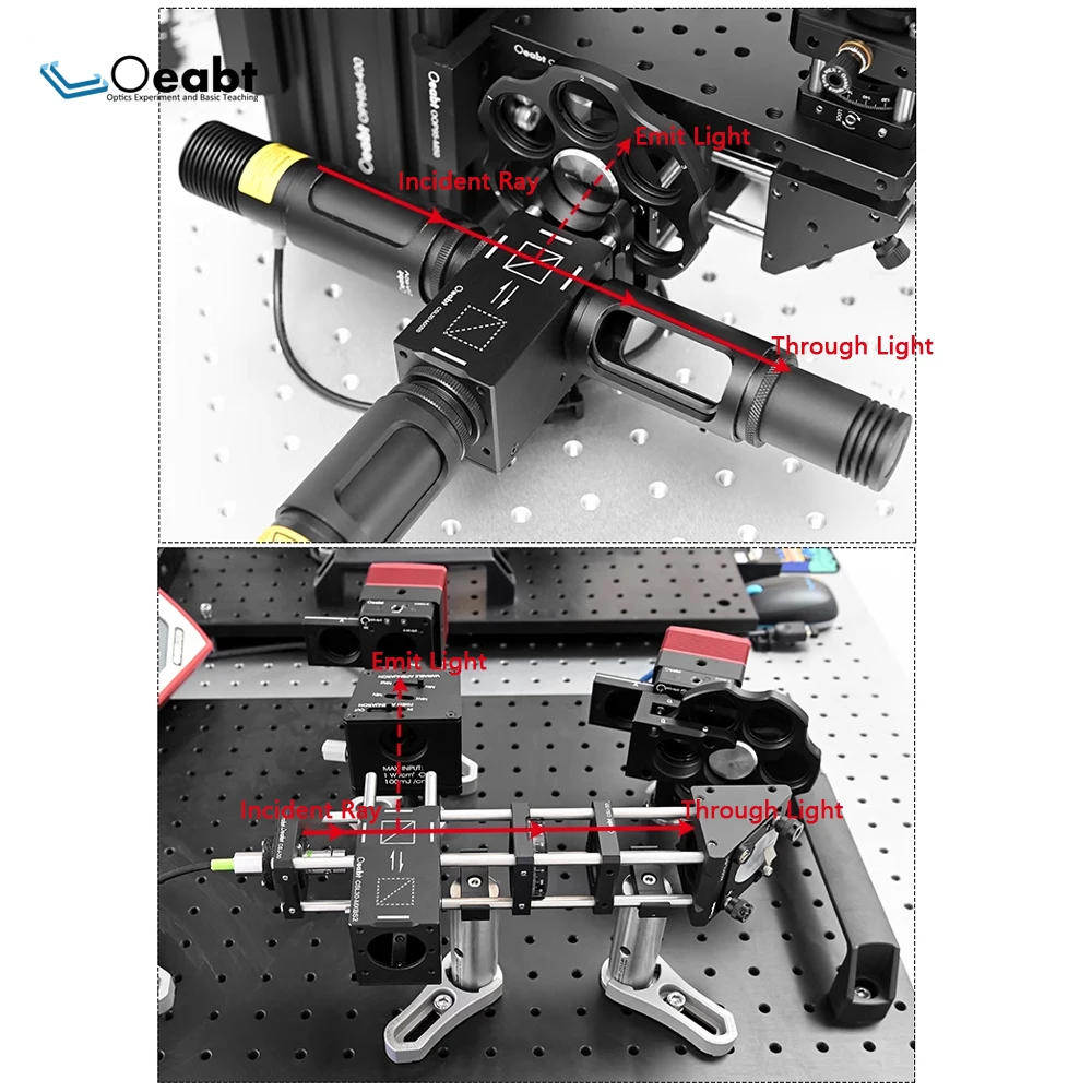 CSL30-MX Series 30mm Quick-Plug Cage Cube Beam Switching Cube Beam Steering Light Path Cutter