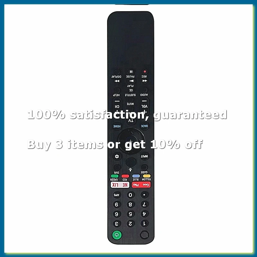 RMF-TX500U Smart Voice Remote Control for LED OLED 4K UHD HDTV HDR TV with Play Button