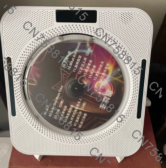 英語音声再生機能付き、cdプレーヤー、レトロ録音機能、壁掛け式bluetooth録音機能、迅速な配送。