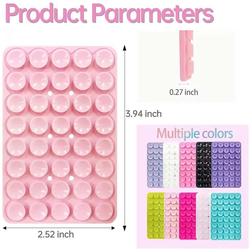 

Многофункциональная прочная клейкая подставка для телефона, съемный противоскользящий силиконовый держатель для автомобиля, стола, дома, портативный, универсальный