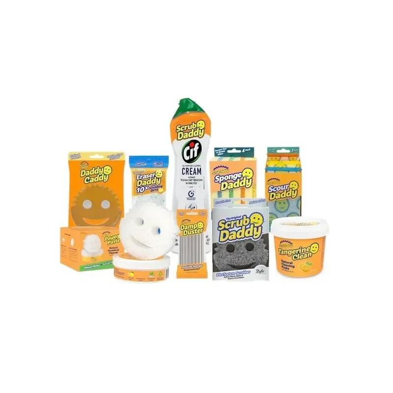 Scrub Daddy Mega Cleaning Bundle - Universele reinigingsset voor het hele huis