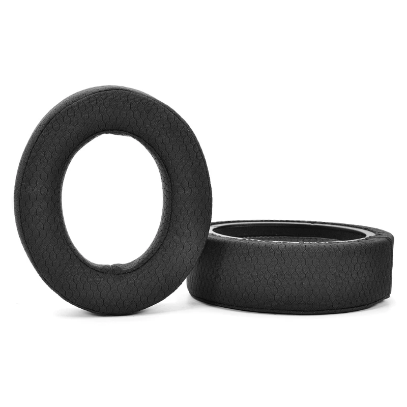 แผ่นรองหมอนแผ่นรองหูฟังโฟมเบาะรองนั่งถ้วยอะไหล่ซ่อมสำหรับ Corsair HS50 HS60 HS70 Pro Gaming ชุดหูฟัง X6HB