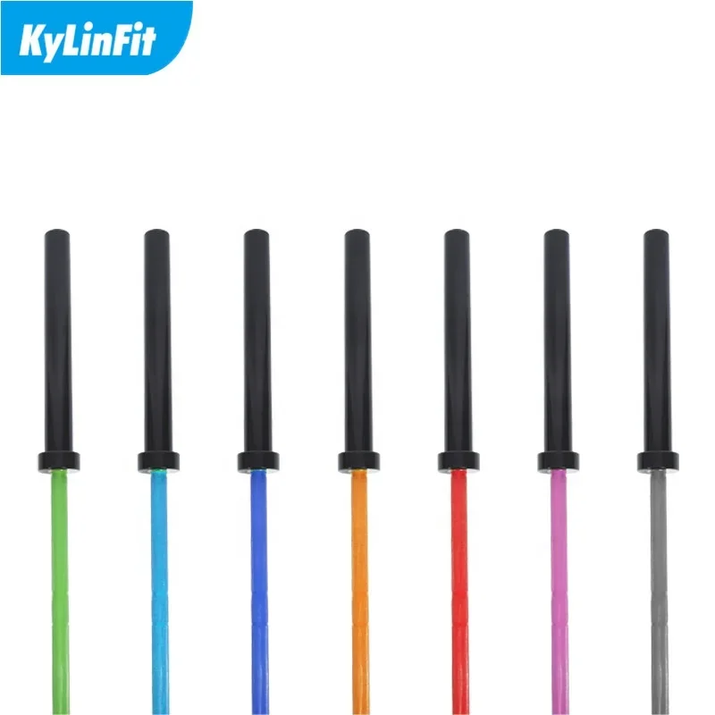 Kylinfit 2.2M A3 Steel high quality bar with needle bearings color  barbell bar  barbell 7feet color