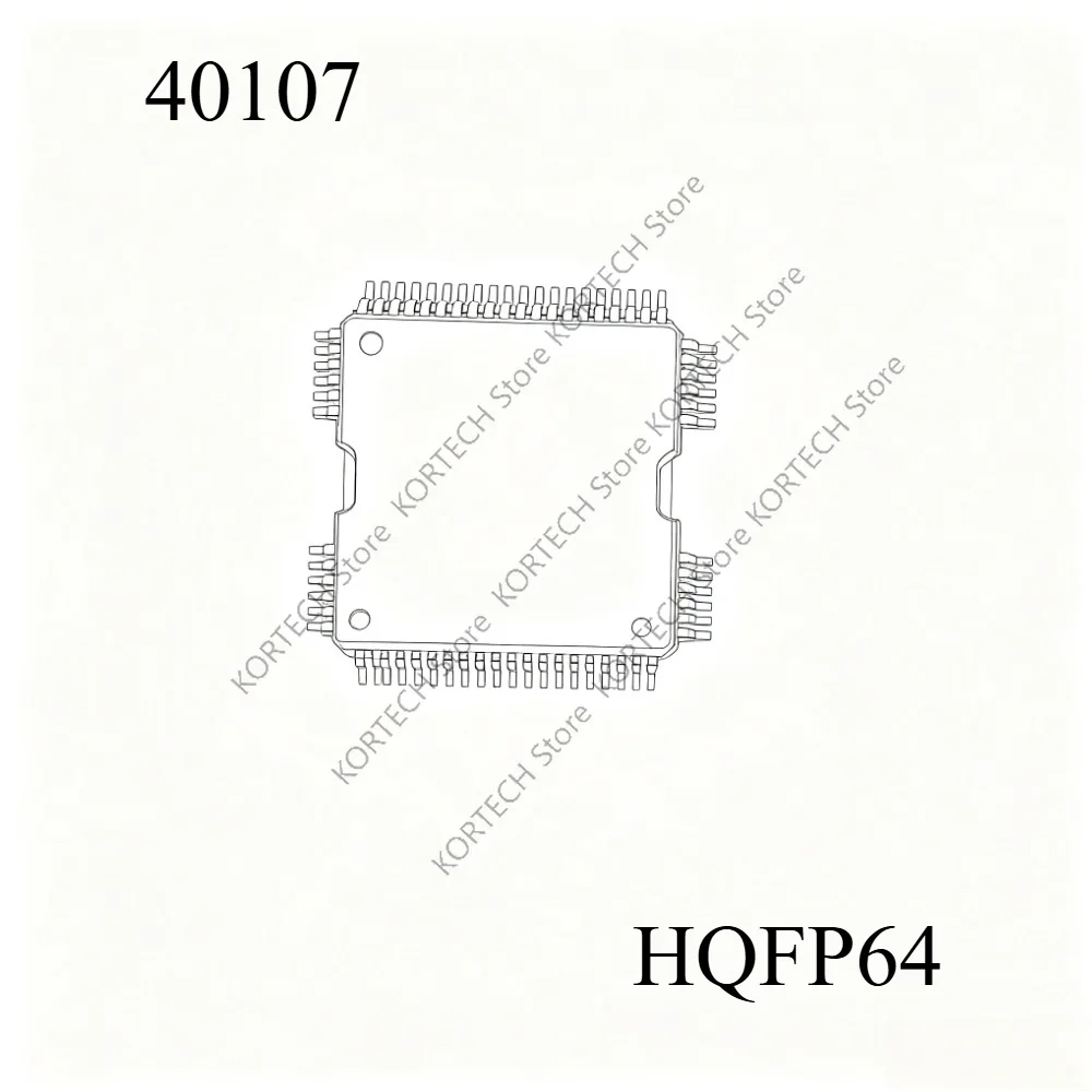 5PCS  Brand new  original  40107 HQFP64 For BOSCH automotive Computer Boards are Often fragile Chips