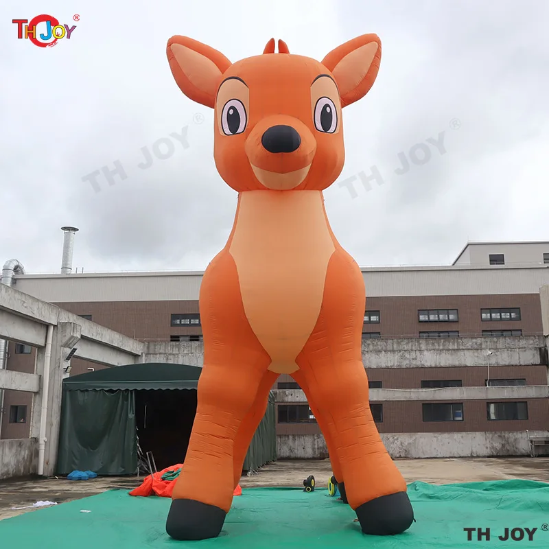 New Design 8m Giant Inflatable Rudolph Reindeer Christmas Deer