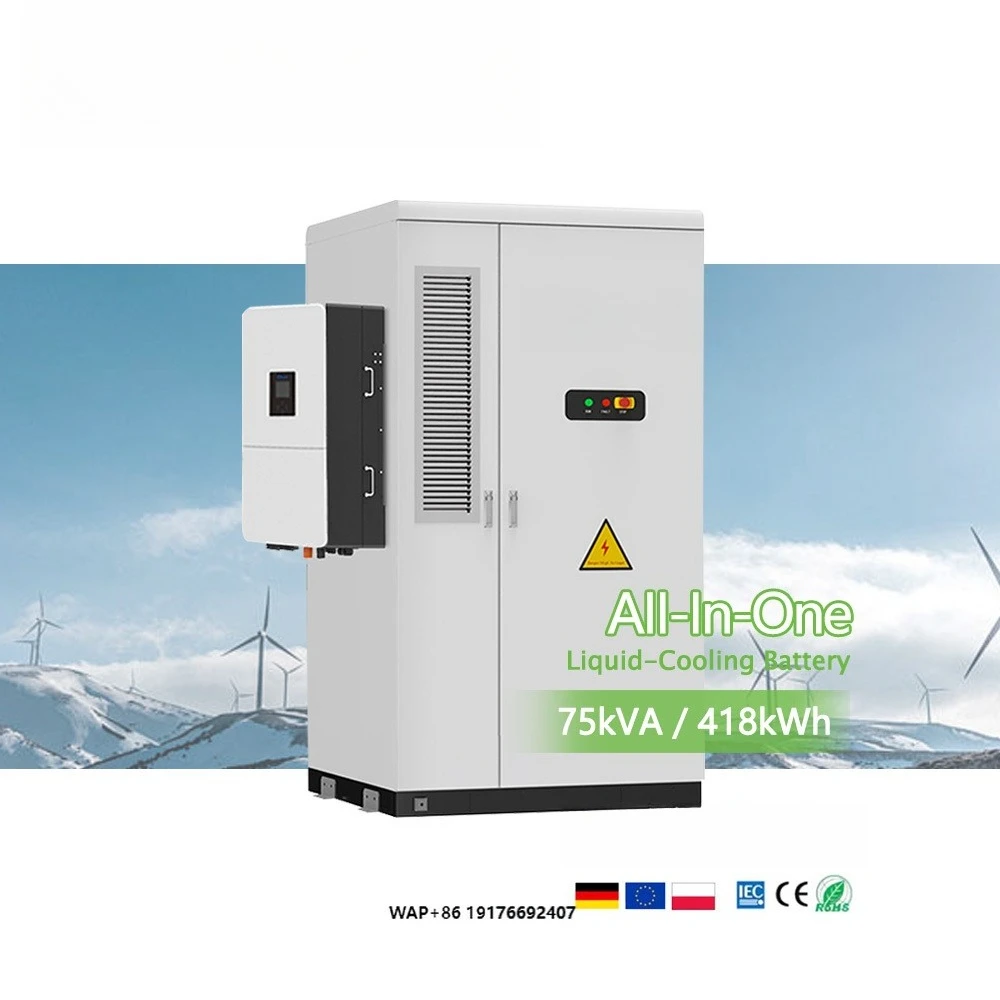 JApower Scalable 50kw 60kw 70kw 80kw Hybrid Inverter Integrated with 200kwh Lifepo4 Battery for Air Cooled Energy Storage System