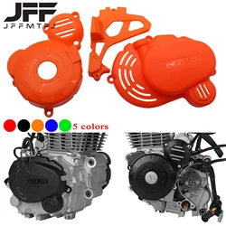 Motorcycle Clutch Guard Water Pump Cover Engine Ignition Protector For ZongShen CB250F ZS172FMM-3 Engine KAYO T4 GUIZUN BOSUER