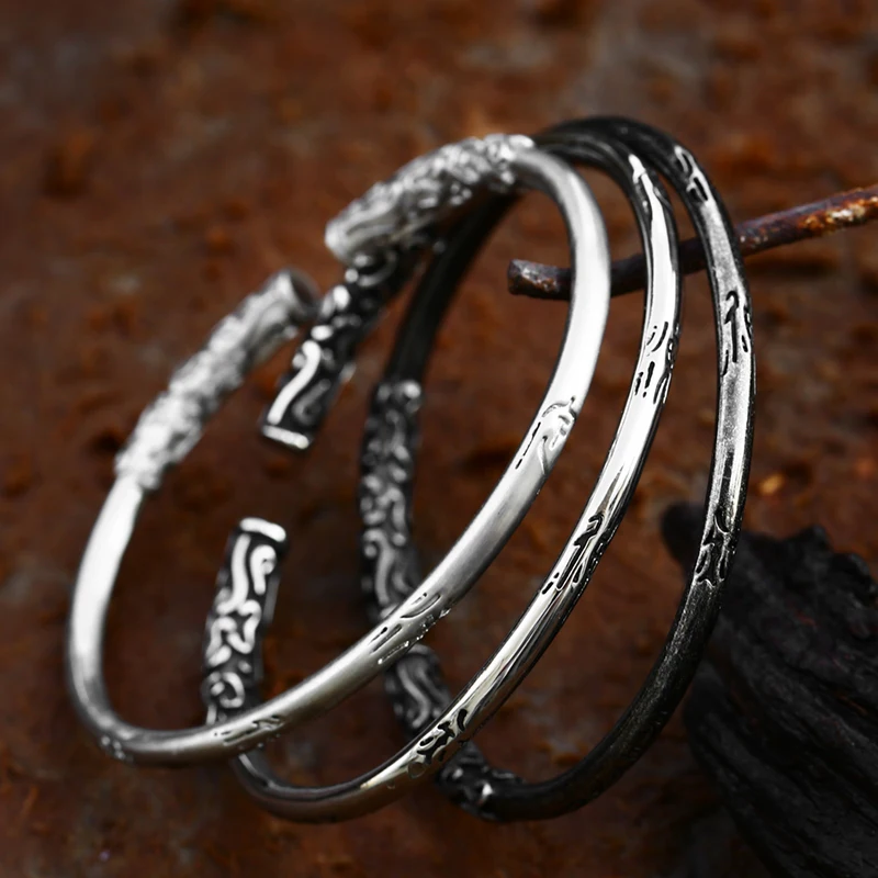 Beier New Games  316L Stainless Steel Bangles Black Myth WU KONG Monkey King Bar Bracelet Fashion Jewelry