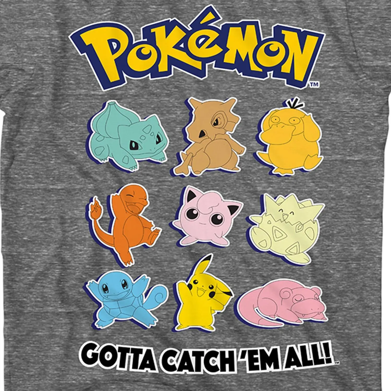 Pokemon Mens Pikachu Game Shirt - Gotta Catch Em All - Official Tie Dye T-Shirt