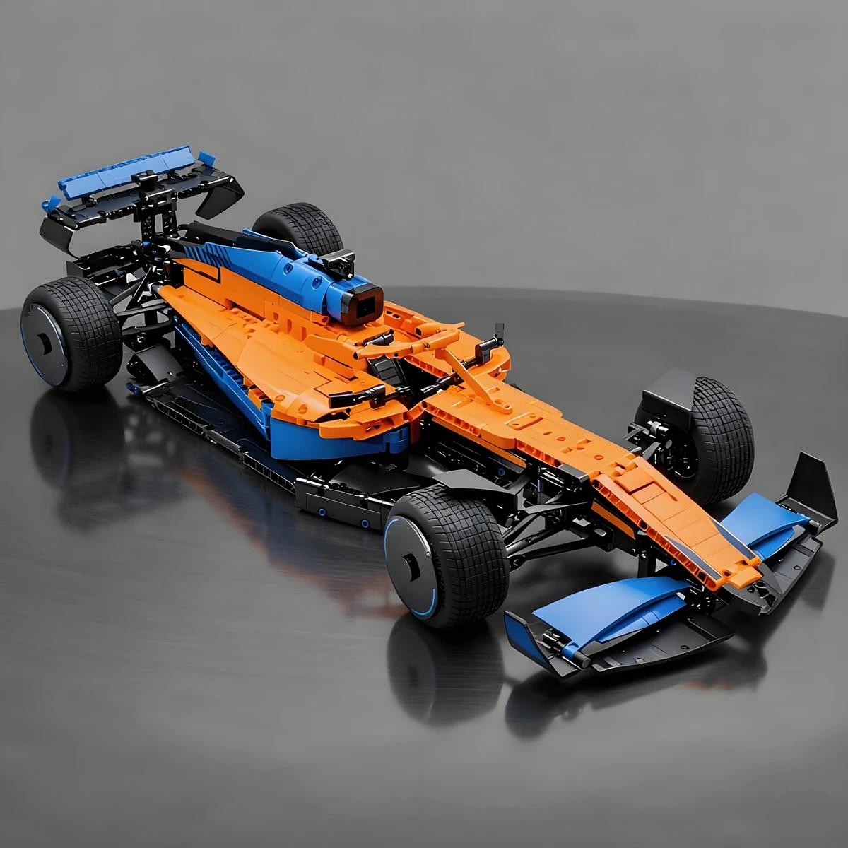 Blocco tecnico da corsa Supercar Auto da corsa Vechiel sportivo Modello Kit da costruzione Blocco di mattoni Giocattoli per bambini Regalo di compleanno Ragazzi Set