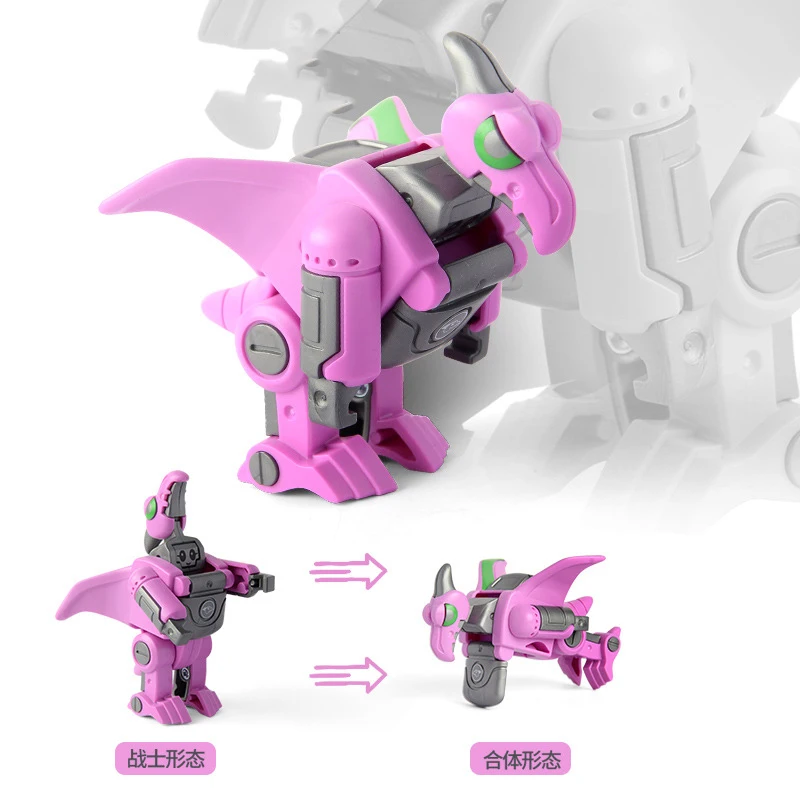 ديناصور التحول روبوت نموذج التحولات 6 في 1 Mecha الروبوتات محاكاة الحيوان ديناصور لعب الأطفال لعبة تعليمية