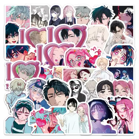 50/92PCS Cartoon Alien Stage Stickers Till Ivan DIY Stickers Scrapbooking Phone Luggage Skateboard Waterproof Decals for Fans