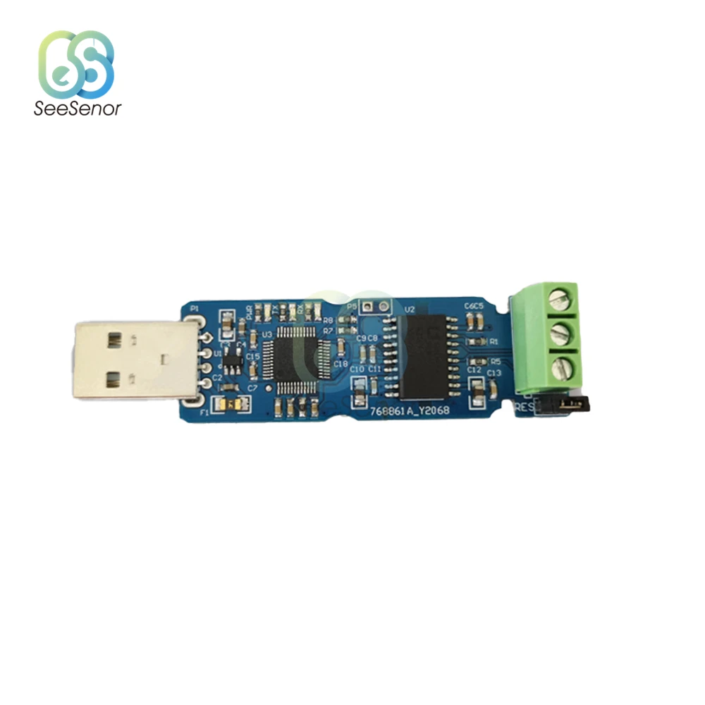 CANable USB to CAN Conversion Module CAN Debug Adapter CAN Bus Analyzer Debugging Assistant Isolation/Non-isolated Version