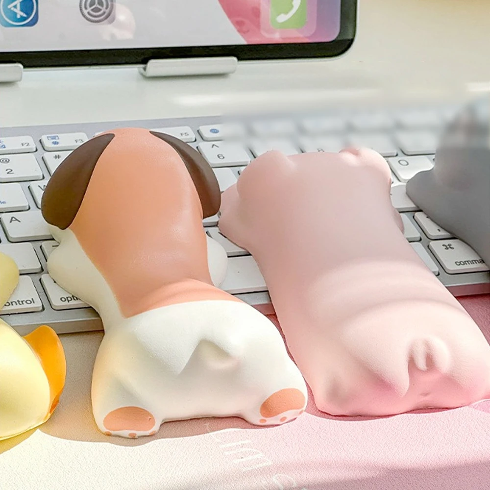 Cute Animal Wrist Rest Support For Mouse Pad Computer Laptop Arm Rest For Mouse Pad Wrist Rest Desktop Ornaments and Decorations