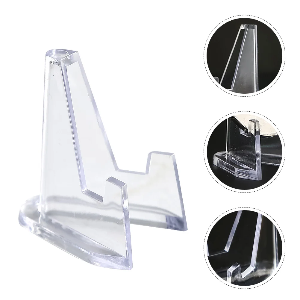 20 Pcs Guitar Pick Holder Ukulele Picks Storage Plectrum Stand Acrylic Display Bracket Shelf