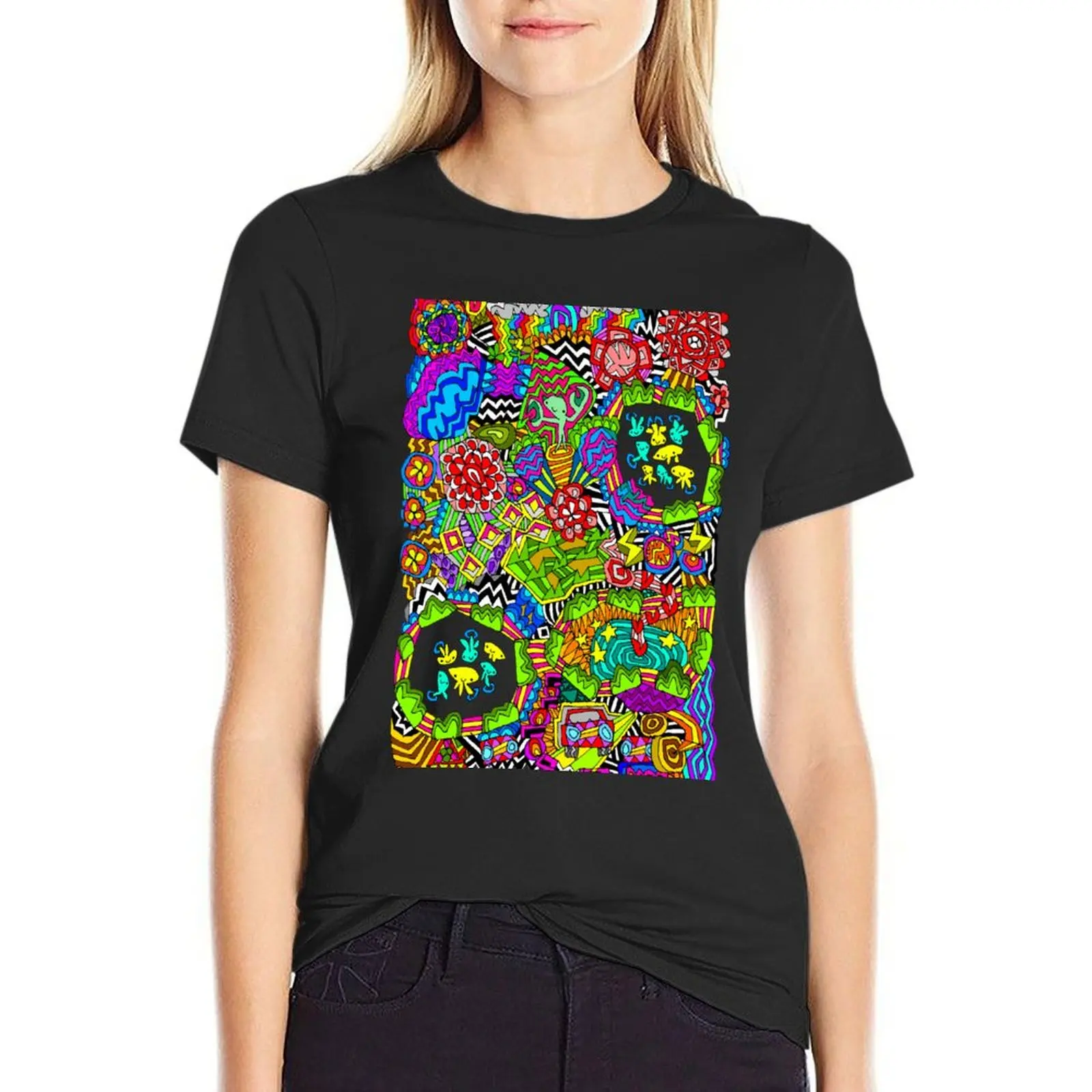 Hypercolour Wonderland! T-Shirt Female clothing tees tshirts for Women