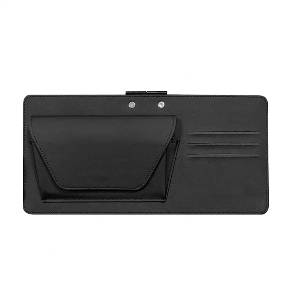 Car Sun Visor Organizer Car Sun Visor Extender with Anti-glare Night Shield Universal Vehicle Accessory Card for Driving