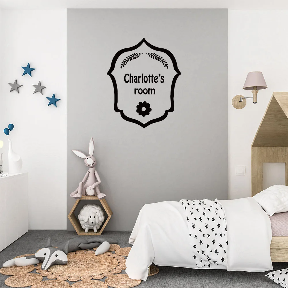1PC Hot Sale Room Customized Text Art Sticker Waterproof Wall Stickers For Home Decor Wall Art Sticker Murals