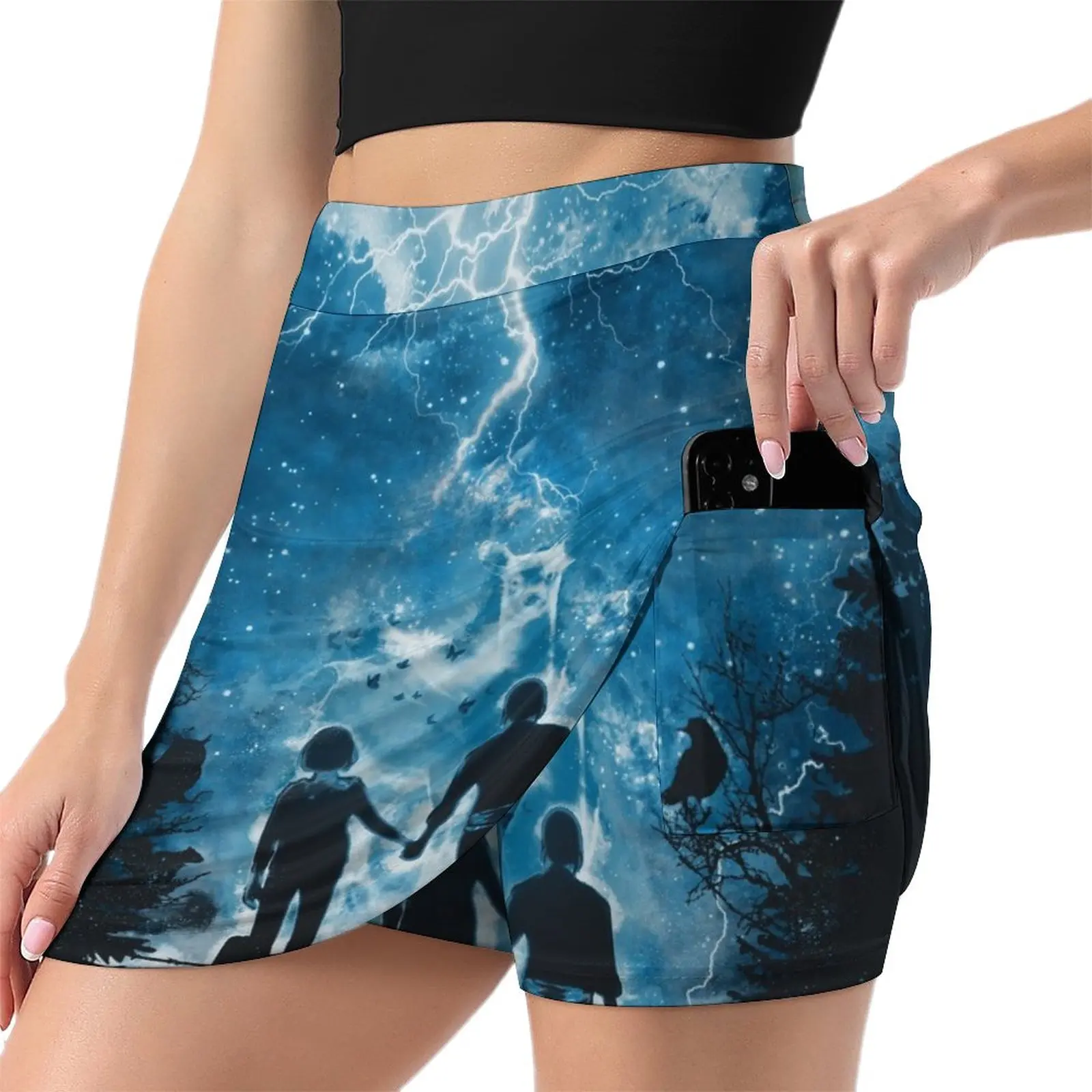 the storm of life 2 Light Proof Trouser Skirt clothes short skirts for women