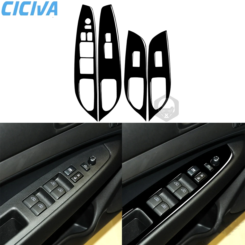 

For Infiniti G35 07-08 G37 08-13 G25 11-12 Q60 14-15 Window Lift Control Panel Trim Interior Car Accessories Decoration Stickers