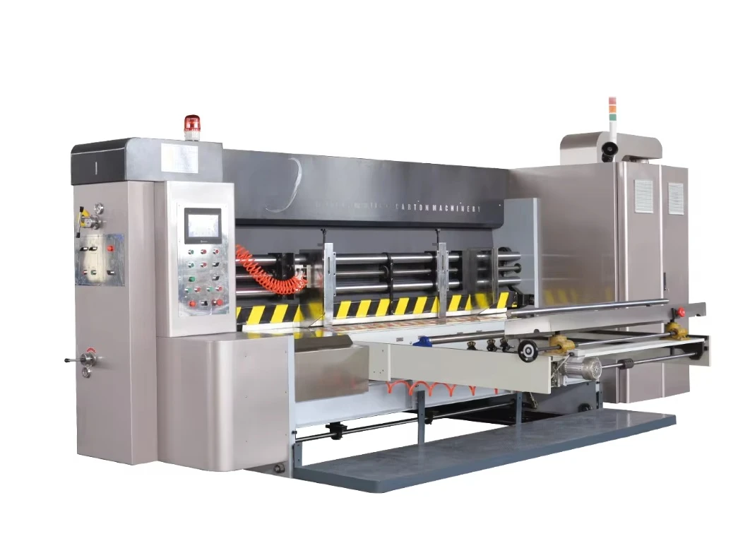 Packing Machine High Speed Automatic Carton Box Printing Slotting and Die-cutting Machine with Stacker