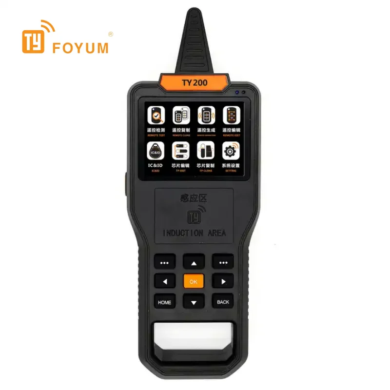 Universal Master TY200 with 5PSC Keys Digital Counter Frequency Tester Fixed/Rolling Code Auto Remotes Copier For Locksmith