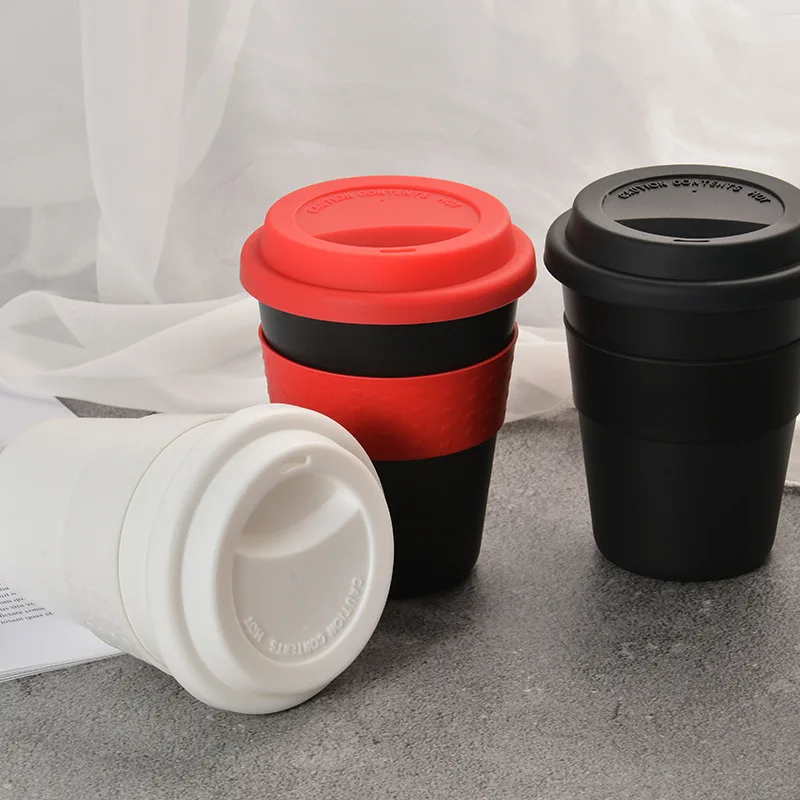 PP Plastic Water Bottle Water Cups Travel Portable Simple Drink Coffee Milk Tea Cup Household Drinkware Kitchen Accessories