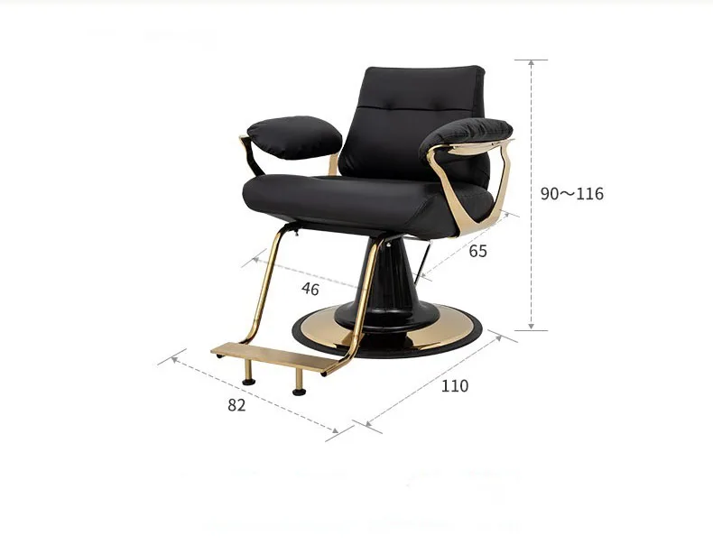 Barber Chair Beauty Salon Barber Salon Furniture Adjustable Barber Shop Furniture Wholesale