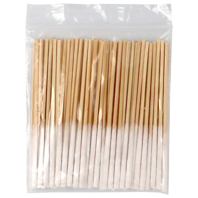 使い捨て綿毛ブラシ,30個,60個,木製マイクロブラシ