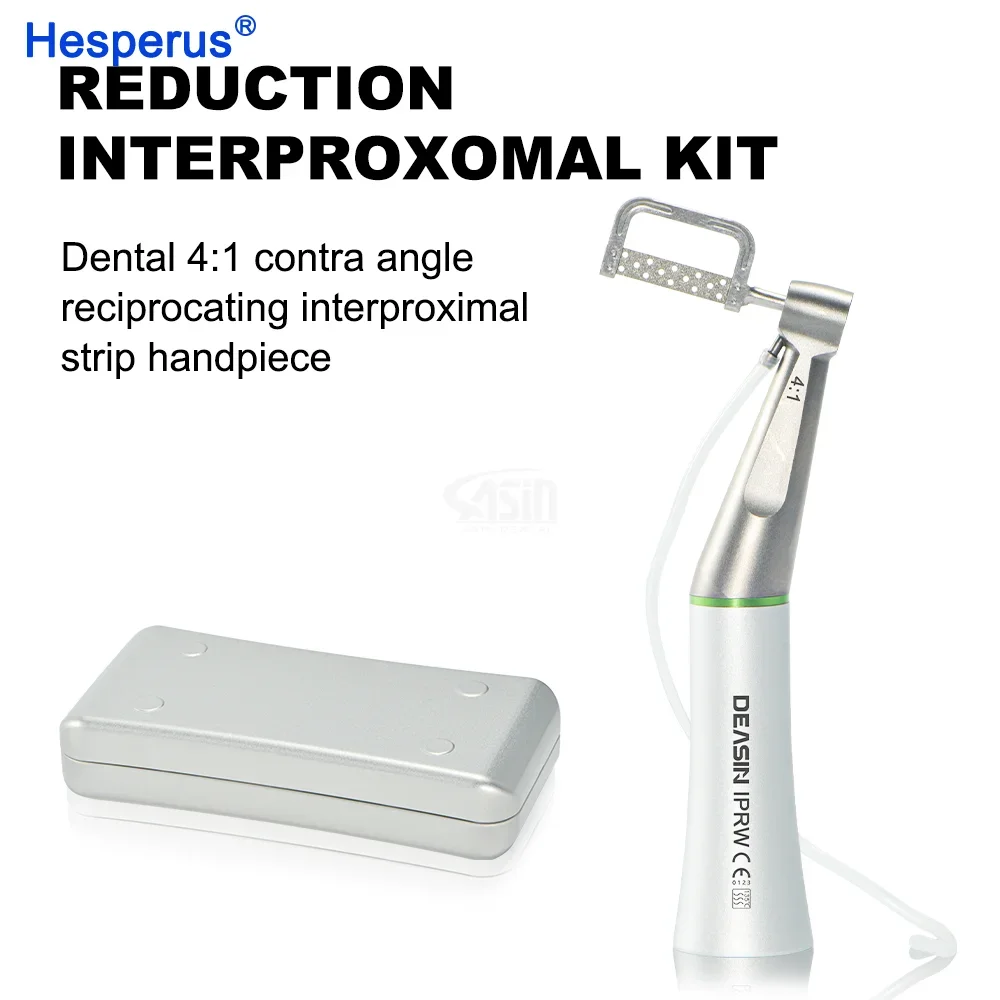 den tal Orthodontic Interproximal Enamel Reduction Reciprocating IPR System Stripping 4:1 Contra Angle Orthodontic Tool