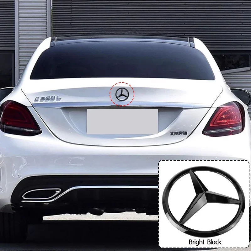 لبنز AMG ABS سيارة الخلفي ملصق مائي الجذع شعار ملصق شعار لمرسيدس بنز C180 C200 C260 C300 W203 W205 W204 W212 W213 W222 W1