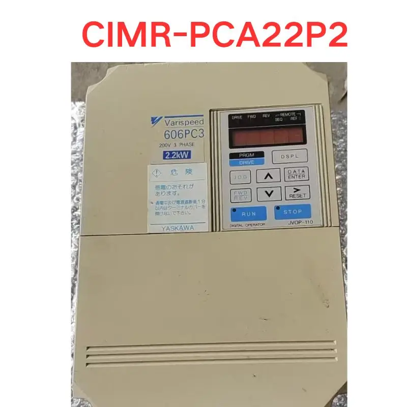 Used CIMR-PCA22P2 inverter Functional test OK