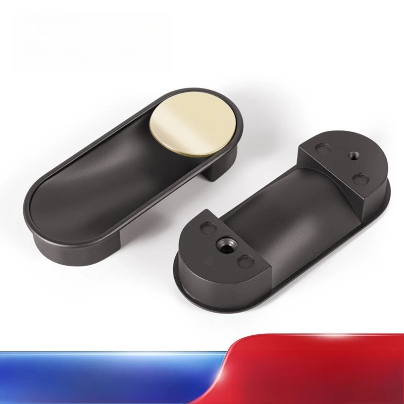 

Ручка шкафа из цинкового сплава, современная простая мебельная фурнитура для гардероба