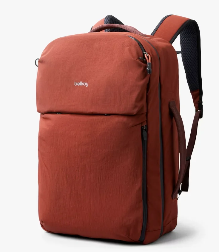 Bellroy 38L Lightweight Waterproof Backpack Carry-On Laptop Bag Outdoor Hiking Travel Rucksack Daypack Purse