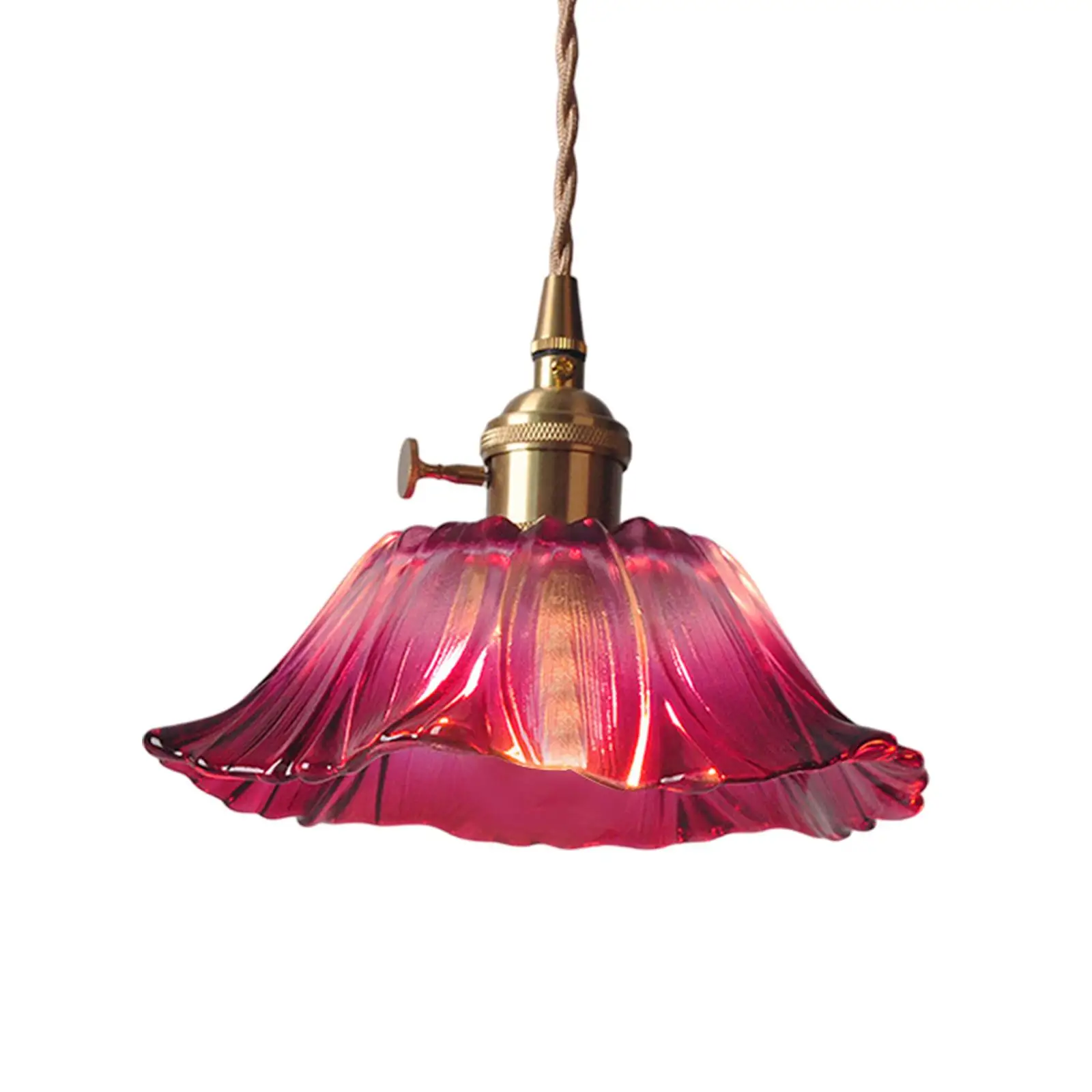 Flower Pendant Light Sturdy LED Pendant Light for Living Room Coffee Bedroom