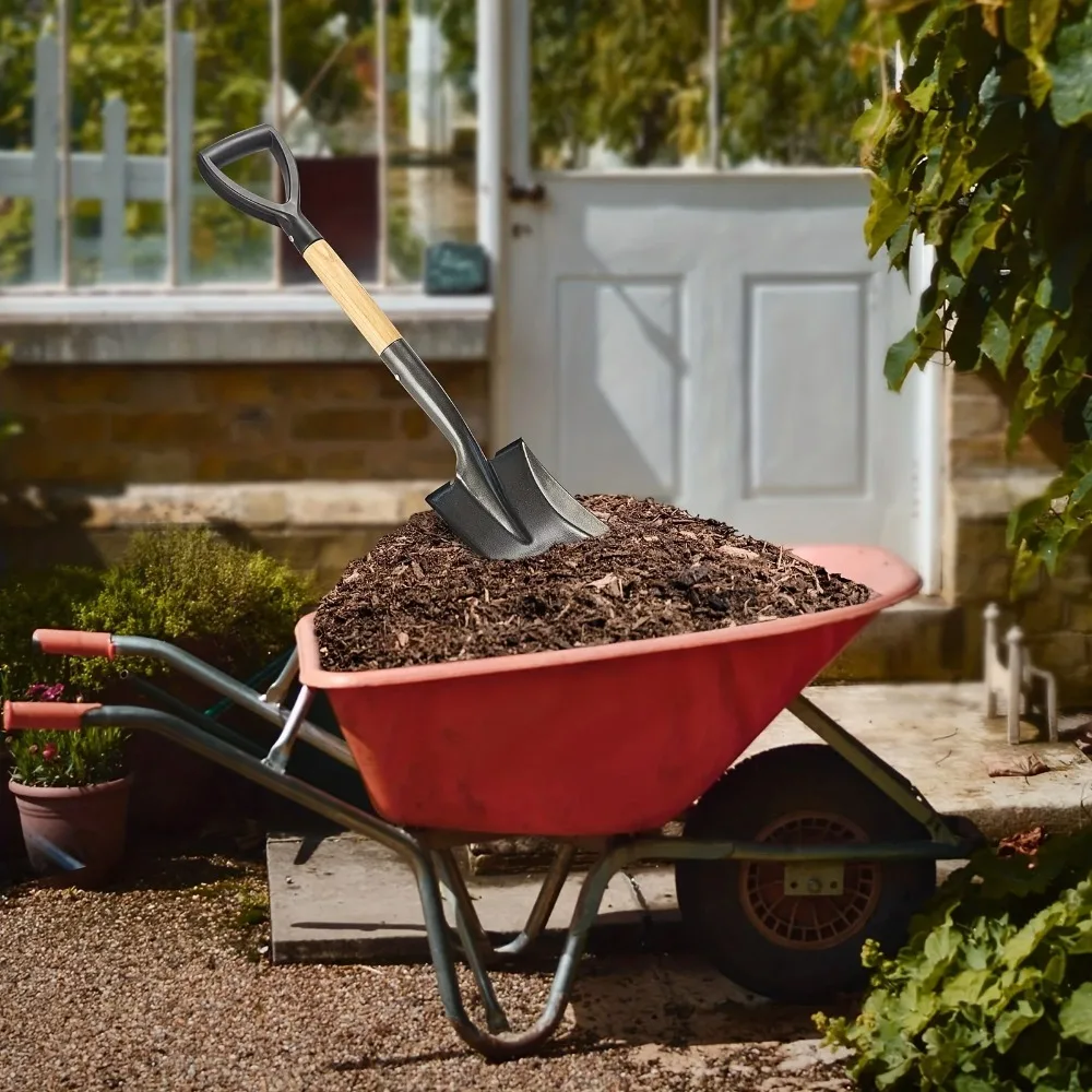 35.8/50.5cm Digging Shovel Manganese Steel Shovels Kids Trowel Waterproof Rustproof Garden Scoop for Outdoor Beach Camping image 4