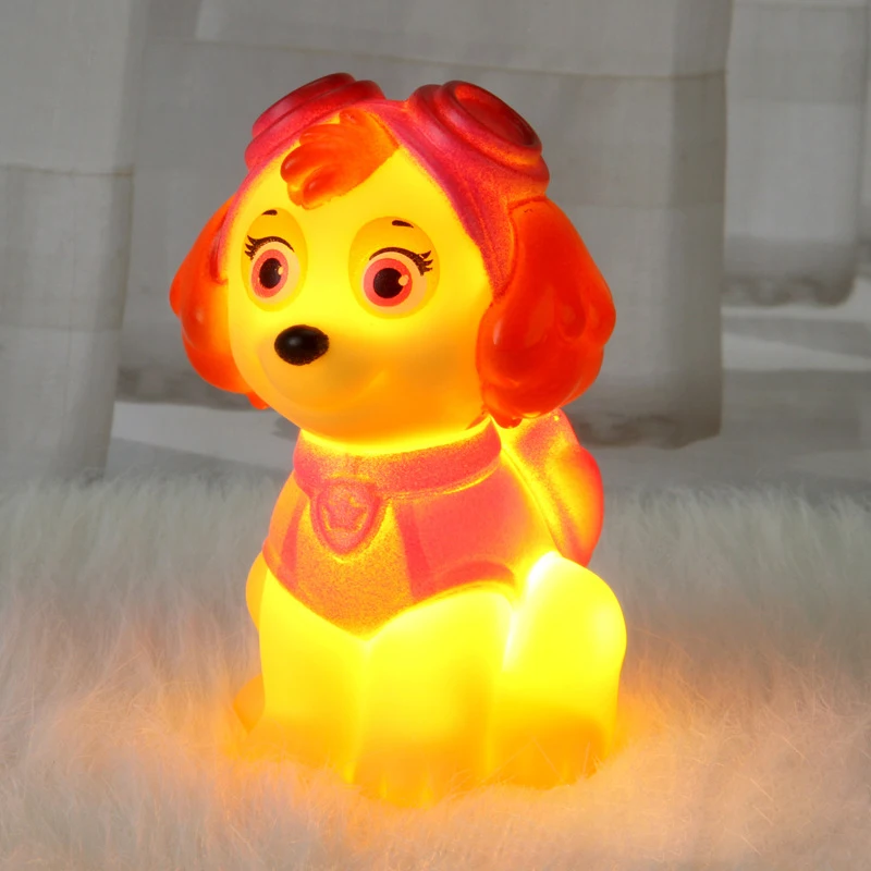 Paw Patrol Niedliche Cartoon-Figur, Nachtlicht für Kinder, Anime, modische Lernatmosphäre, Lampe, Elternbegleiter, Schreibtischlampen