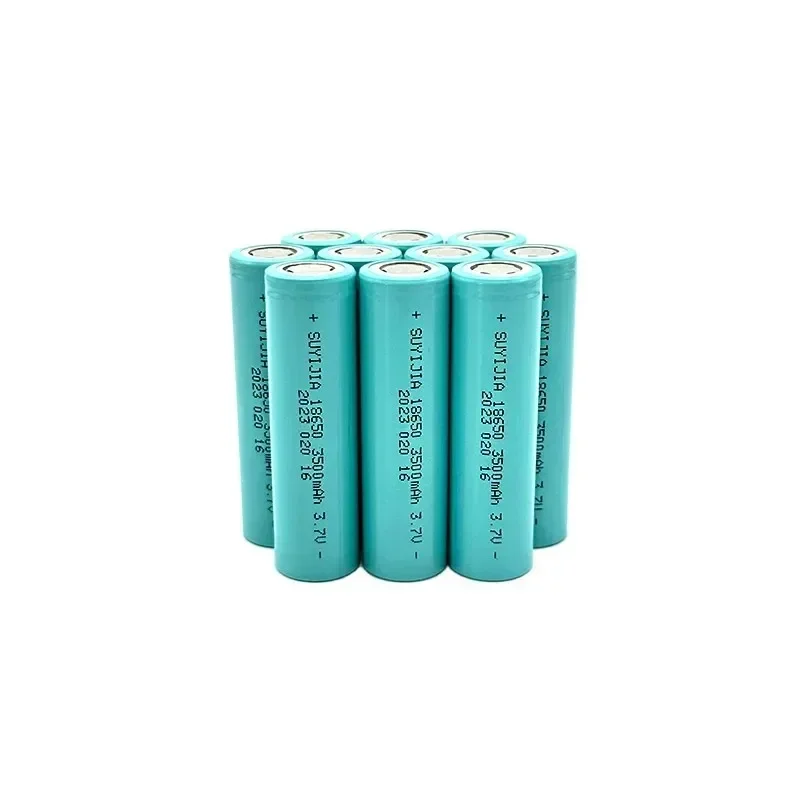 1-10pcs 3.7V 3500mAh 18650 Battery 10A Discharging Lithium Liion Rechargeable Batteries for Flashlight Torch Headlamp Batteria