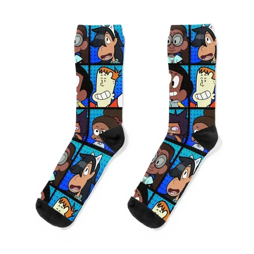 

Craig of the Creek Characters Blue Socks heated fashionable custom cute Luxury Woman Socks Men's