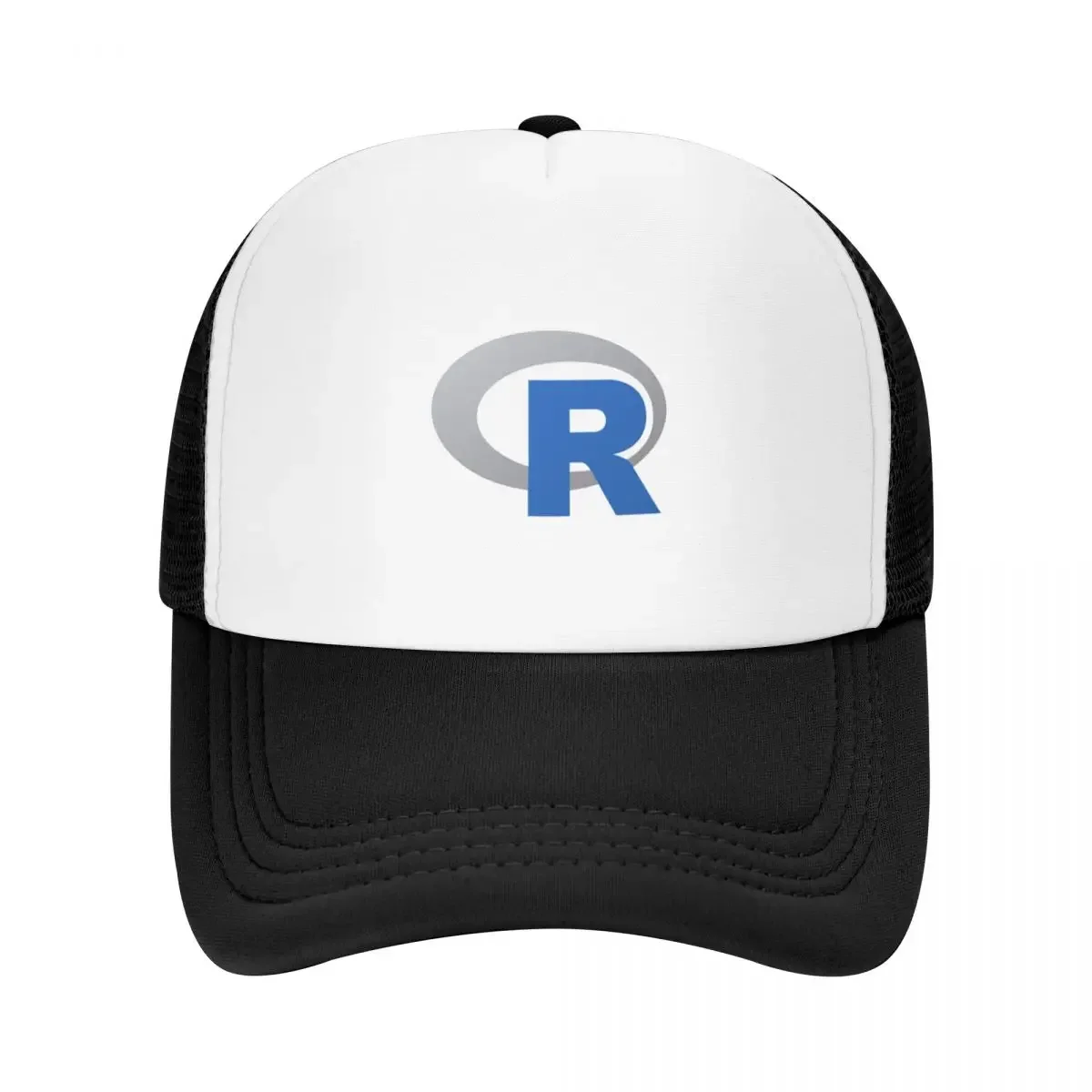 R Programming Language Data Stats Logo Baseball Cap Military Tactical Cap Sports Cap Anime Hat Trucker Hats For Men Women's