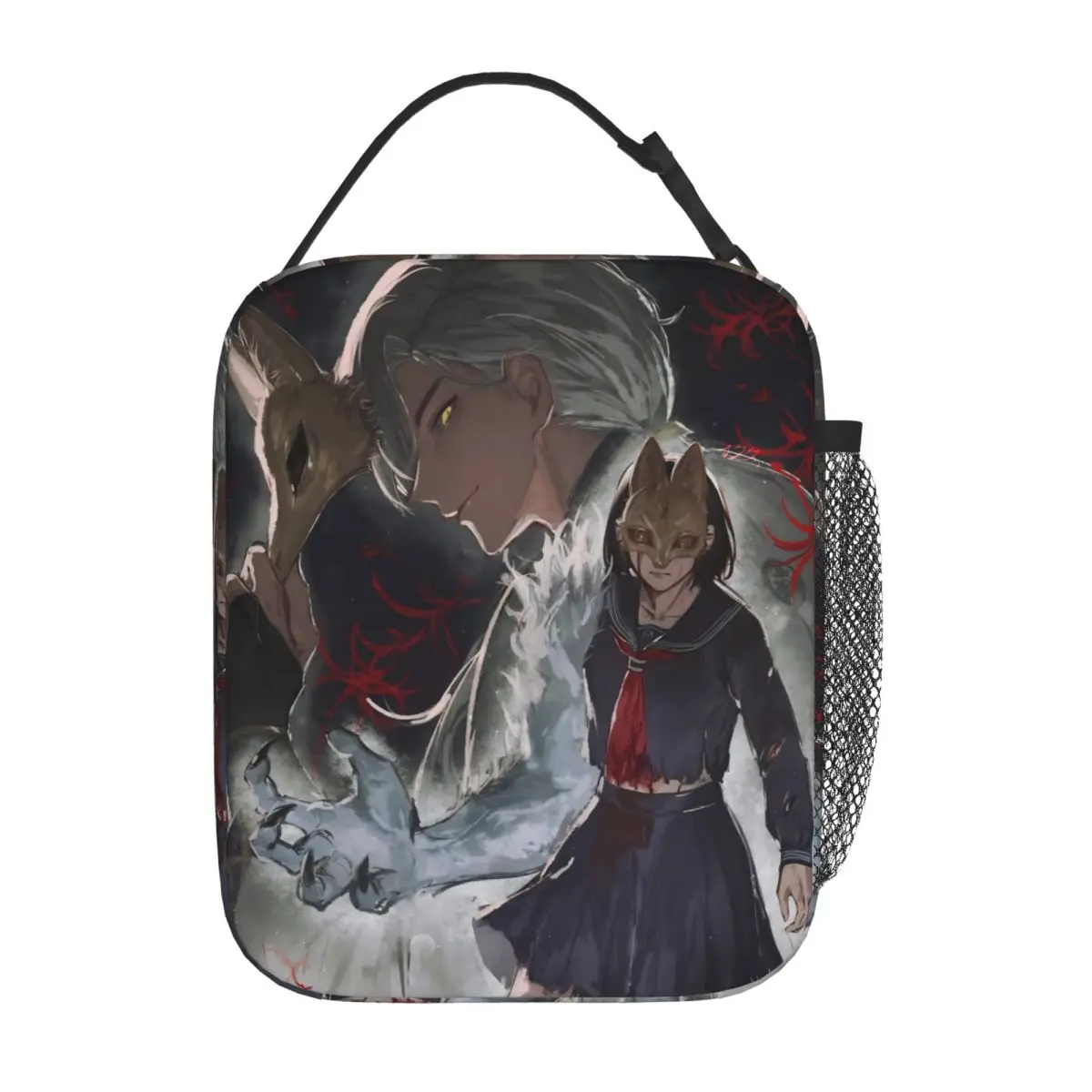 

Silent Hill F Game Insulated Lunch Bags Cooler Bag Reusable Lunch Container Large Tote Lunch Box Bento Pouch Work Picnic