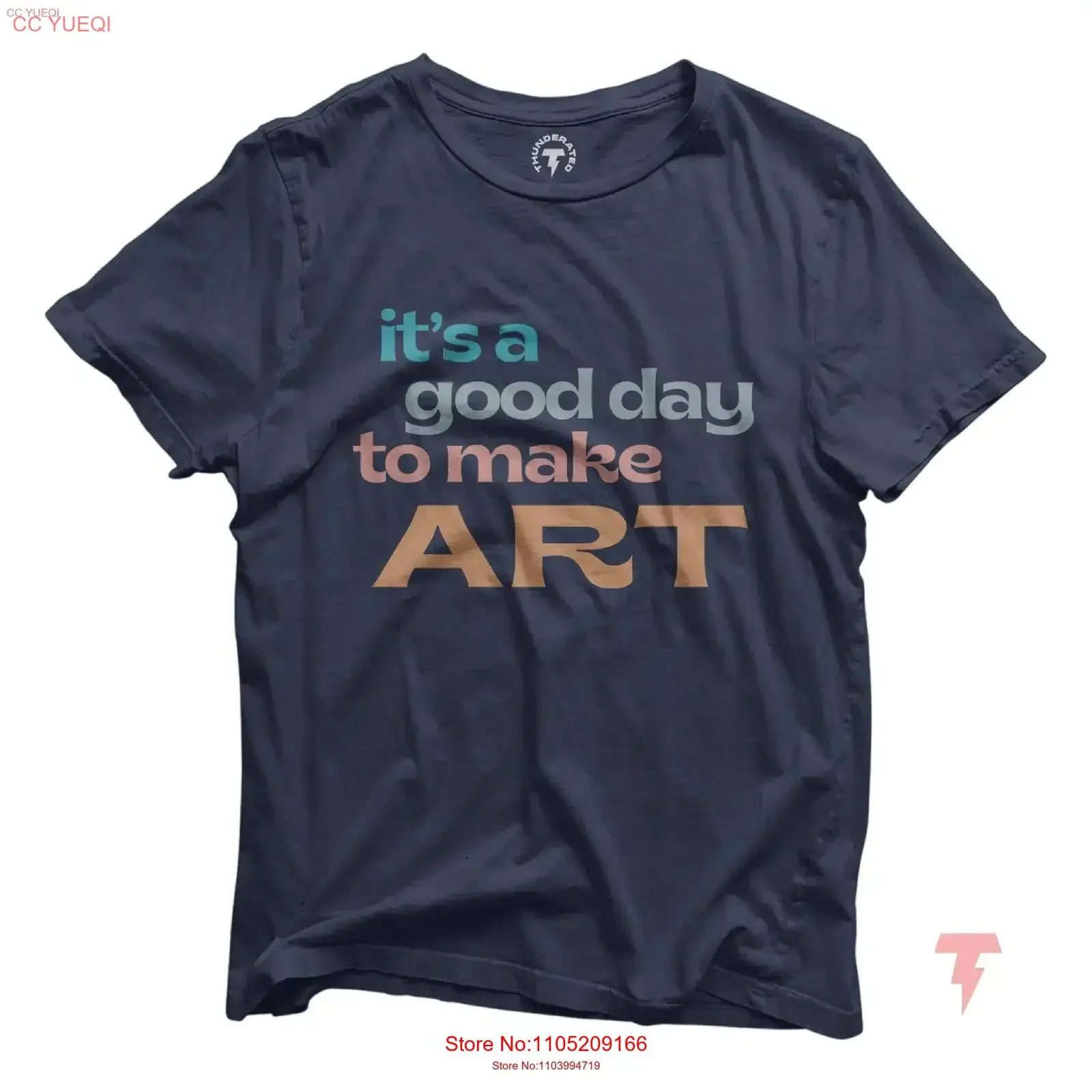 

Art Teacher It's A Good Day To Make T Shirt For Artist Lover vintage Washed Soft Versatile graphic Stretched Stylish