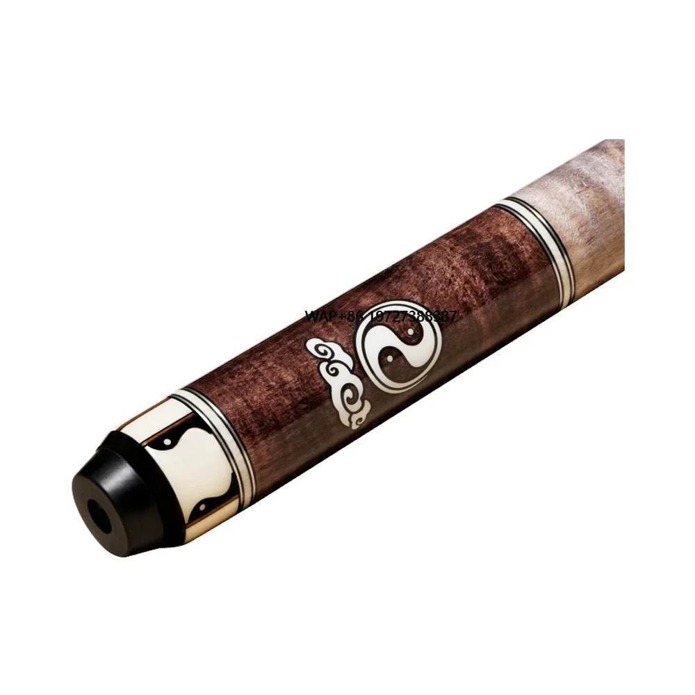 Taiji High Quality Snooker Cue Well-Known Chinese Brand for Matches Collection Exercises Maple Butt Sleeve Stainless Steel
