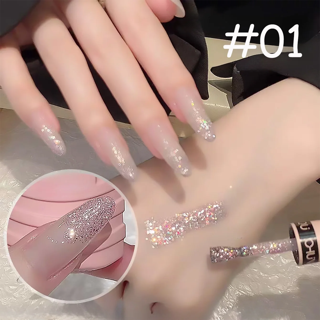 1개 ZH 슈퍼 플래시 젤 네일 폴리시 2025 신상 인기 색상 드림 에덴 젤 네일 폴리시 고급 광택 필름 네일 아트 네일 용품