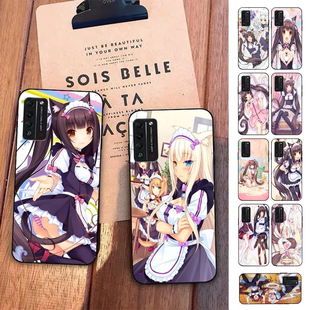 Chocola Nekopara Phone Case For Huawei Honor 10 Lite 9 20 7A 9X 30 50 60 70 Pro Plus Soft Silicone Cover