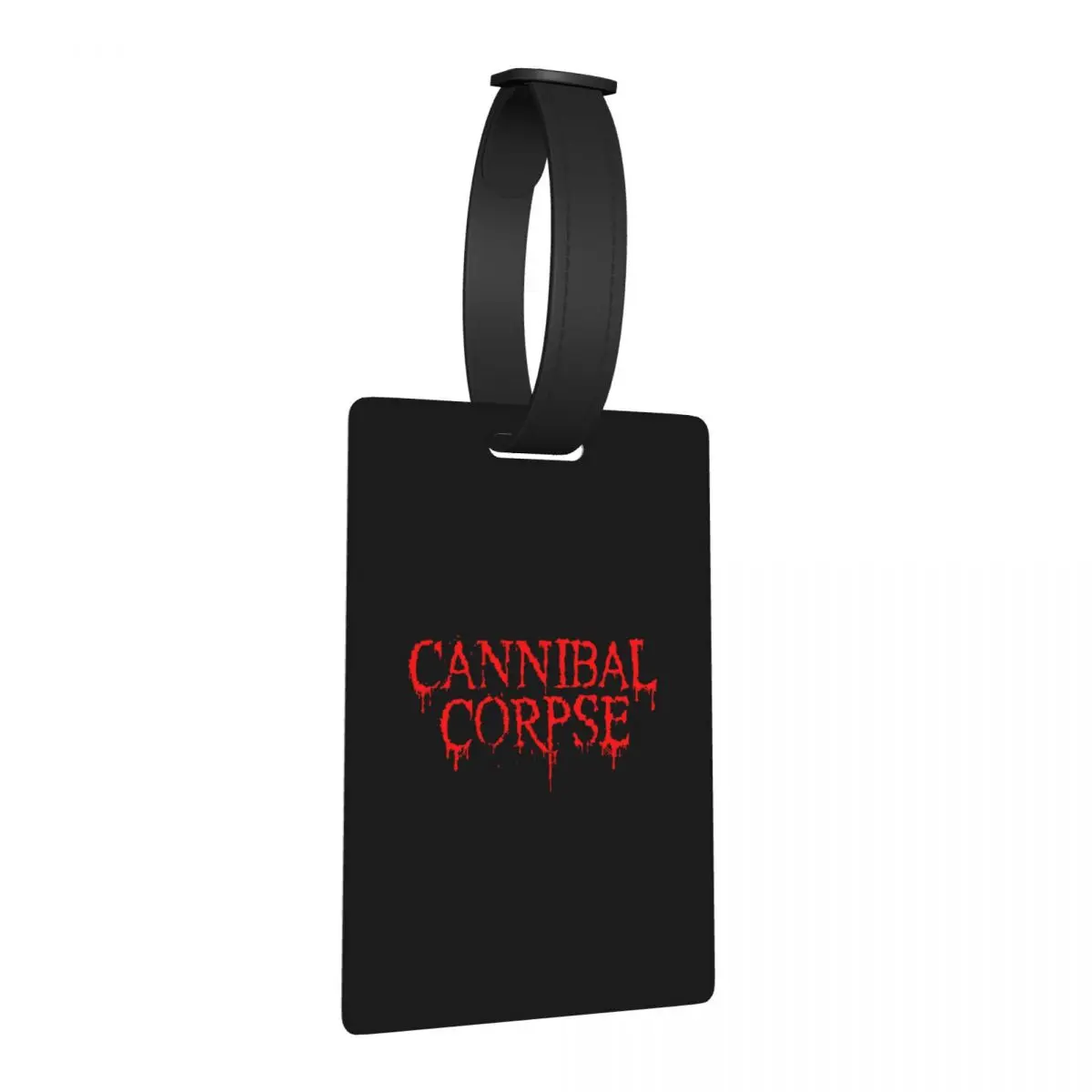 

Cannibal Corpse Metal Skateboard Luggage Tags Suitcase Accessories Travel Baggage Boarding Tag Label Holder ID Name Address