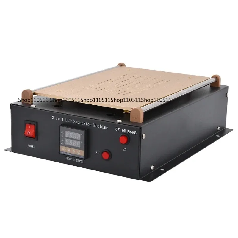 948Q complete set built-in vacuum pump 13 inch for ipad for mobile LCD glass separator split screen repair for  tablet pc