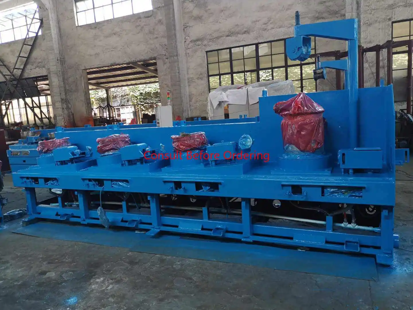 Macchina automatica per trafilatura a linea retta più efficiente