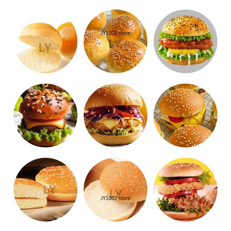 Hamburger Bread Machine High Efficiency & Output Automatic Burger Bread Making Production Line for Food Processing Plants